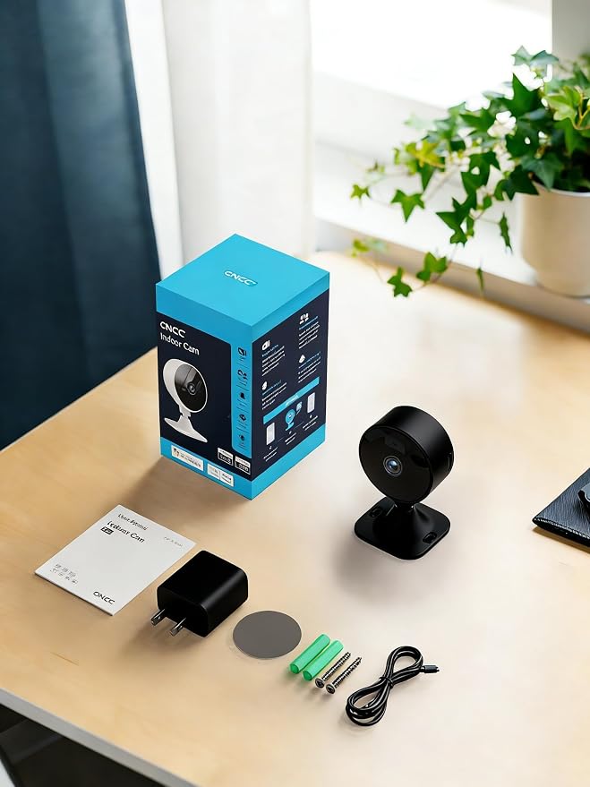 GNCC 2.4GHz Indoor Security Camera, 1080P Home Camera - Image 8