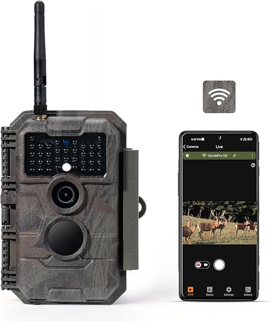 GardePro E6 WiFi Trail Camera, Stable WiFi by GardePro