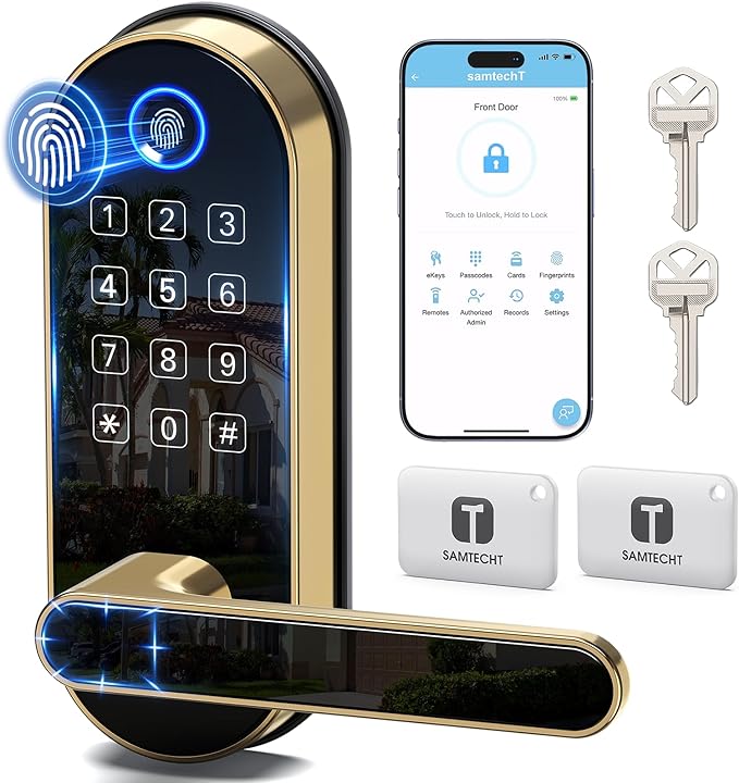 Bluetooth Fingerprint Smart Lock by SamtechT