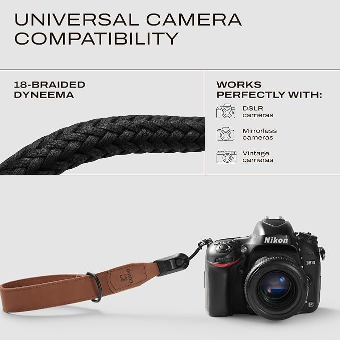 C Coiro Leather Camera Wrist Strap - Image 5