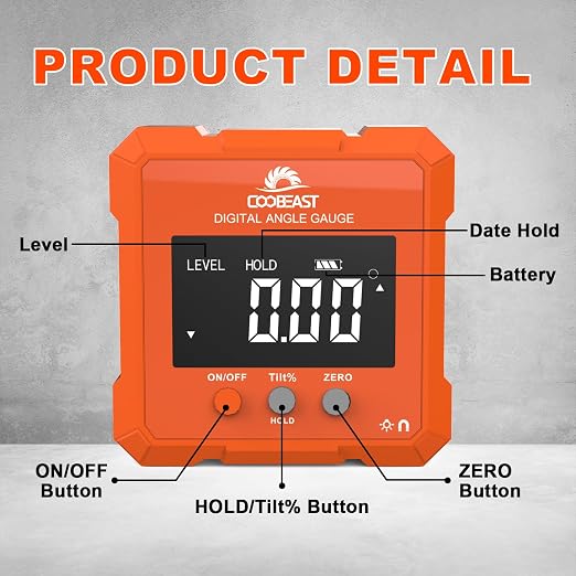 Digital Angle Finder, Digital Level Angle Gauge - Image 8