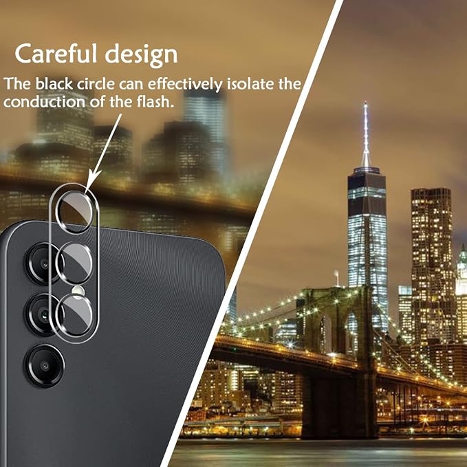 BIGFACE Galaxy A54 Tempered Glass Screen Protector + Camera Lens Protector - Image 4