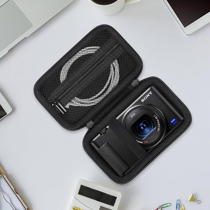 Hard Travel Case for Sony ZV-1F / ZV-1 / ZV-1 II Digital Camera, Vlogger Camera - Image 7