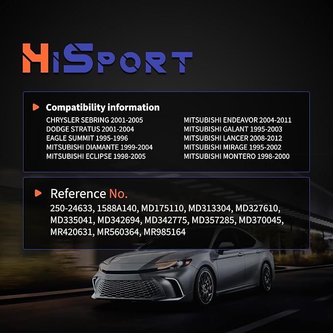 HiSport 250-24633 Upstream/Downstream Oxygen Sensor Compatible - Image 3