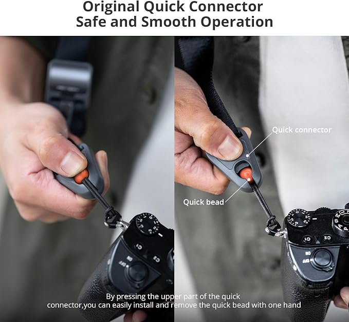 PGYTECH 1.8" Wide Camera Should Strap w Quick Release Plate - Image 3