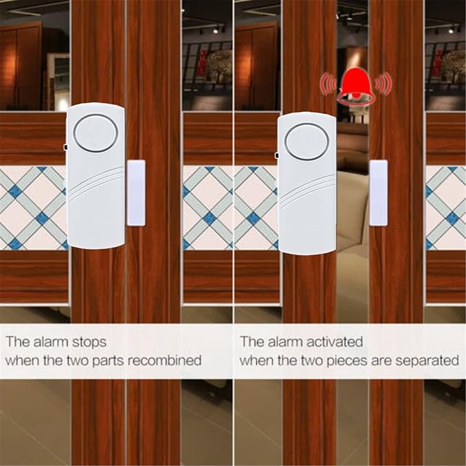 Door Window Alarm, 90DB Door Alarms - Image 3