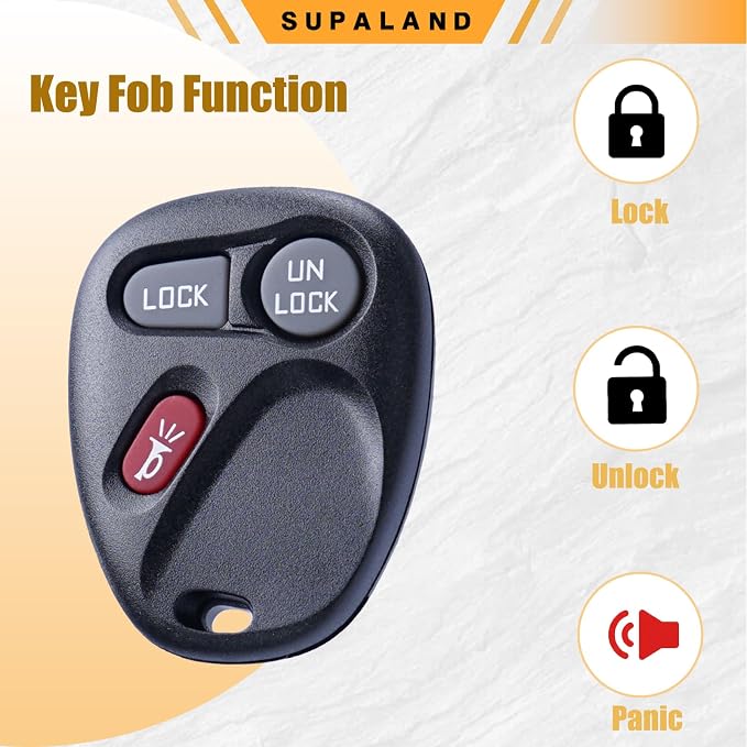SUPALAND Key Fob Keyless Entry Fits - Image 6