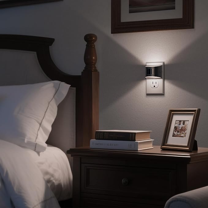 DORESshop LED Night Light, Night Lights Plug into Wall, 3 Mode Plug in Night - Image 7