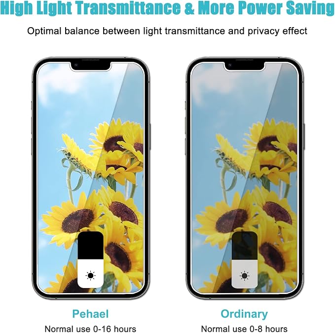 PEHAEL 2 Pack for iPhone 11 Pro Max/iPhone Xs Max Privacy Screen Protector - Image 3