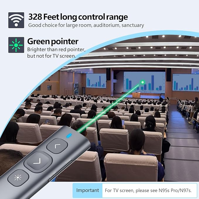 Norwii N95 Bluetooth Presentation Clicker - Image 3
