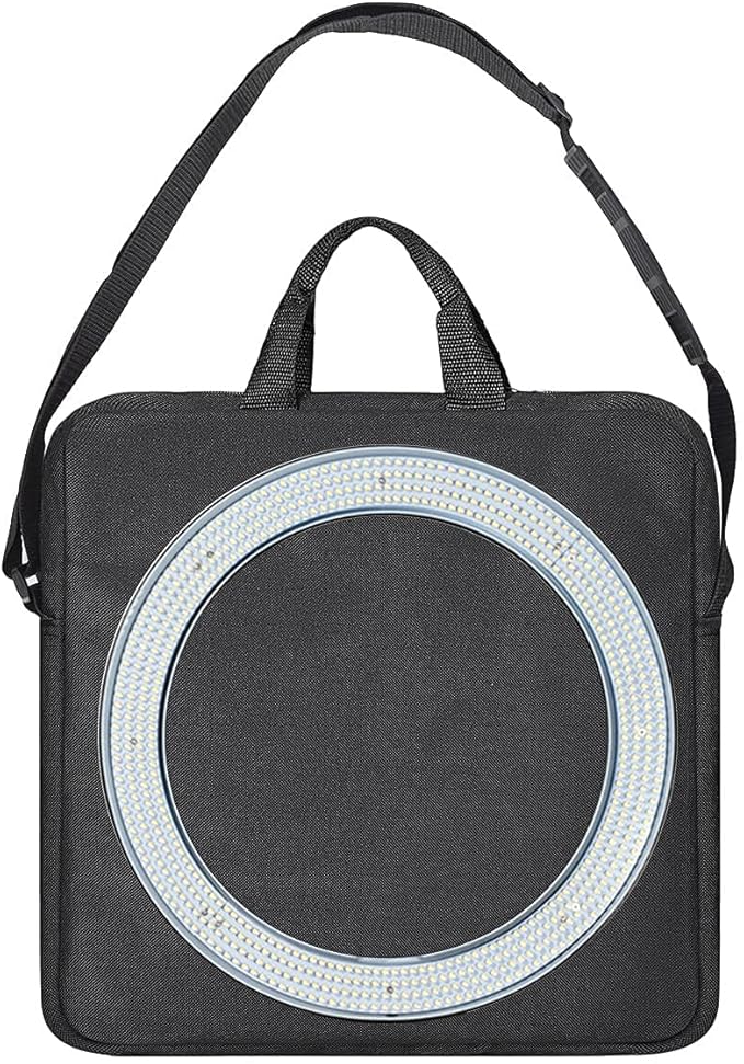 Photography Carrying Bag for 12" Ring Light, 12 x 12 inch Selfie Ring Light - Image 6