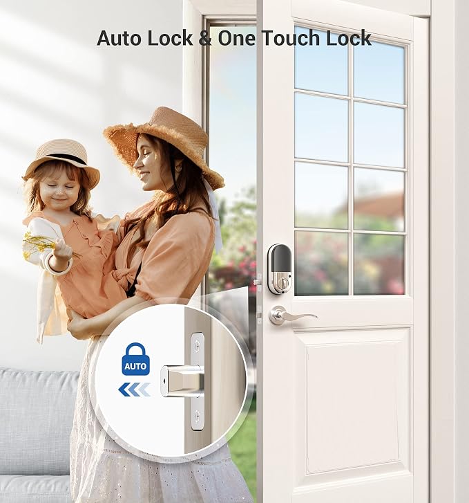 Veise RZ07 Fingerprint Smart Lock, 7-in-1 Smart Locks - Image 3
