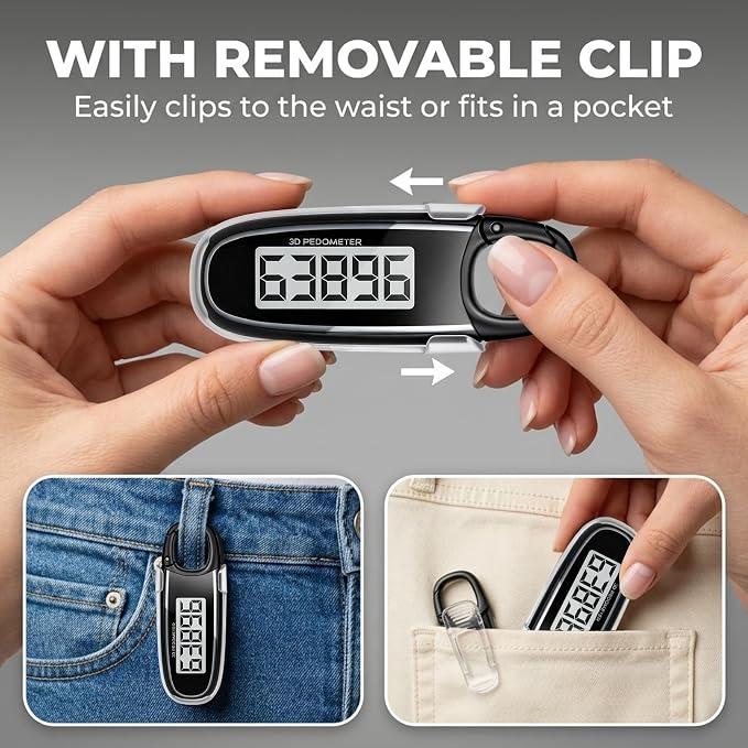 3D Pedometer for Walking, Step Counter - Image 4