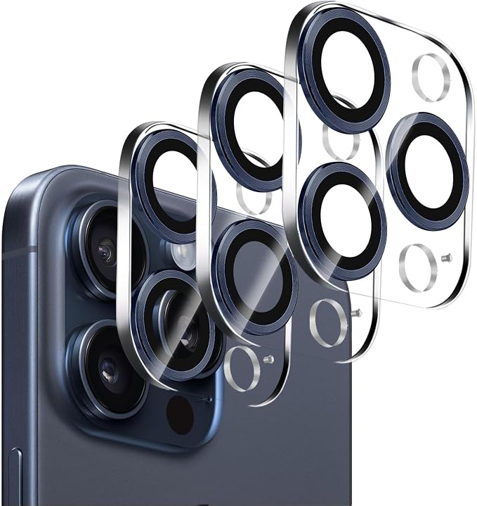 3 Pack Dengduoduo Tempered Glass Camera Lens Protector by Dengduoduo