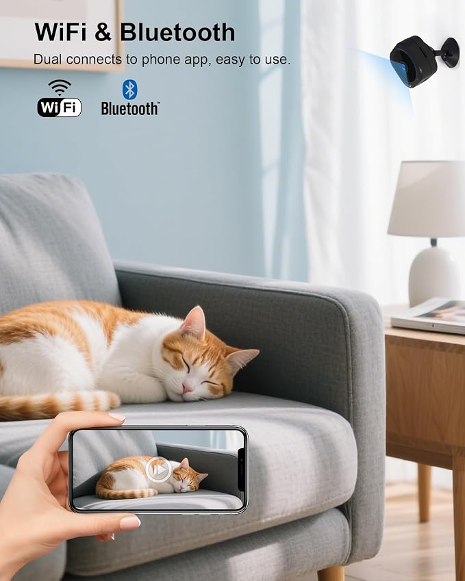 AOBOCAM 1080P HD Mini Camera for Indoor Security - Image 2