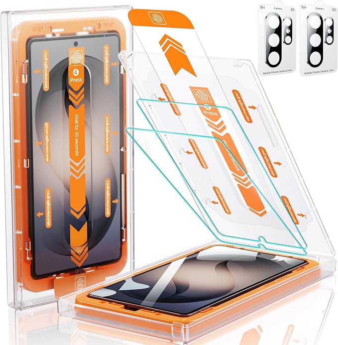 MRGLAS 2+2 Packs for Samsung Galaxy S26 Ultra Screen Protector 6.9'' by MRGLAS