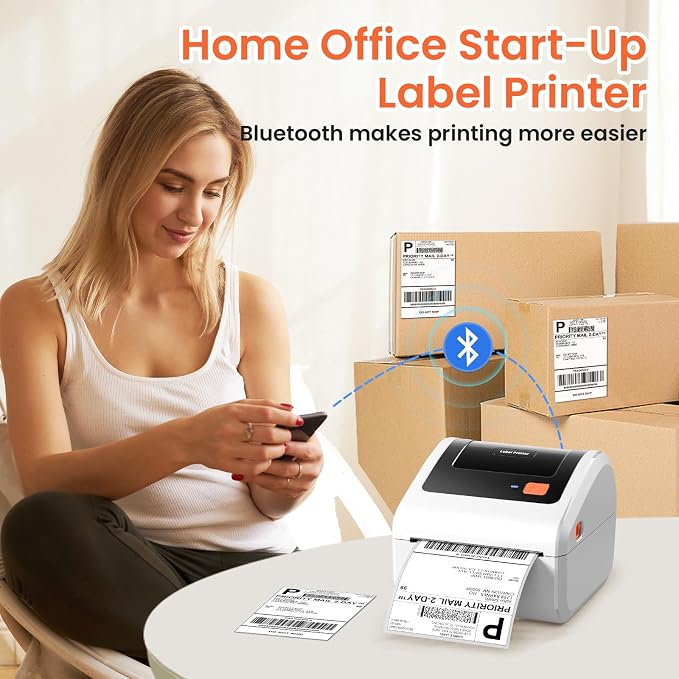 Bluetooth Thermal Shipping Label Printer - Image 3