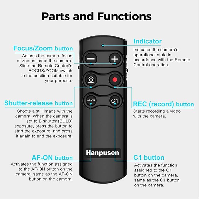 Wireless Shutter Release Camera Remote Control - Image 6