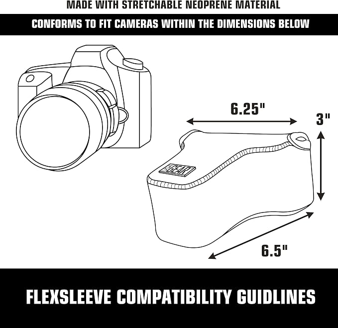 USA Gear Camera Sleeve for Compact SLRs Compatible - Image 9