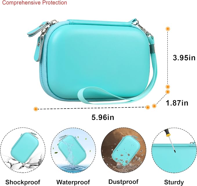 Elonbo Carrying Case for KODAK Step Instant Smartphone Photo Printer, Portable - Image 3