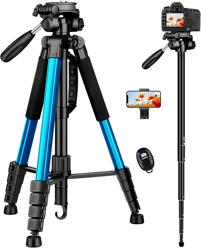 Victiv 72 inch Camera Tripod, Tall Tripod by Victiv