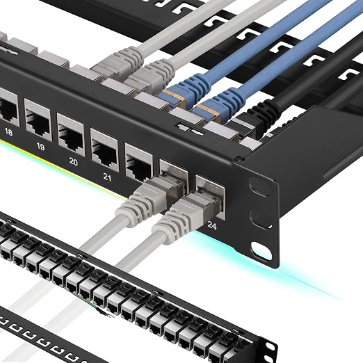 Rapink Patch Panel 24 Port Cat7 by Rapink