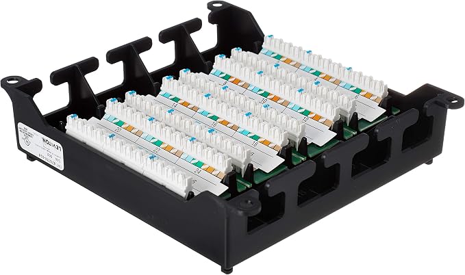 Leviton Twist and Mount Patch Panel, CAT 6 24 Port - Image 4