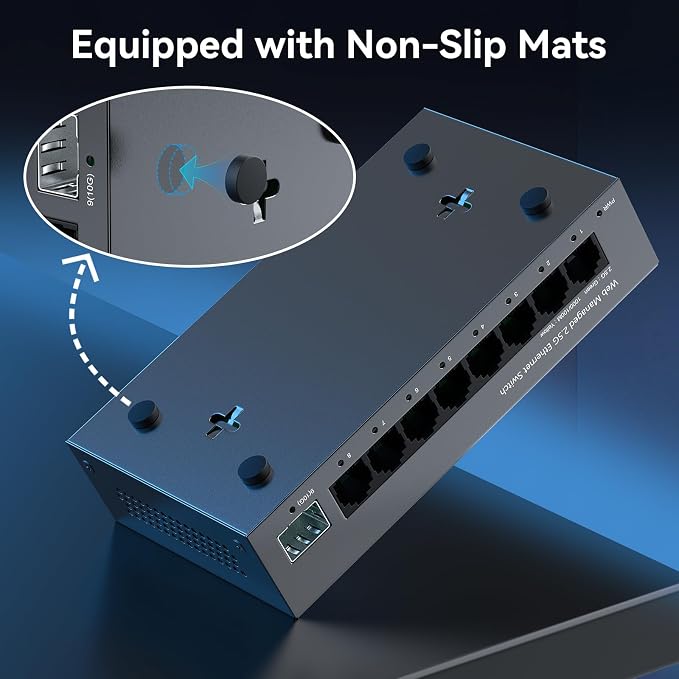 8 Port 2.5G Managed Ethernet Switch - Image 8