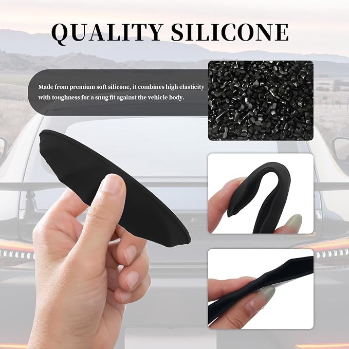 Silicone Car Backup Camera Rain Shield, Soft Wider Backup Camera Rain Cover - Image 5
