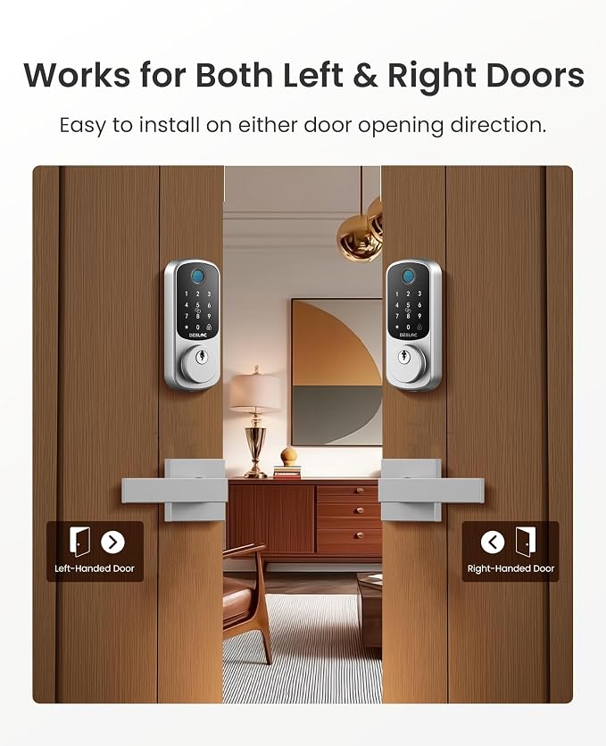 DESLOC B200 Fingerprint Smart Lock - Image 9