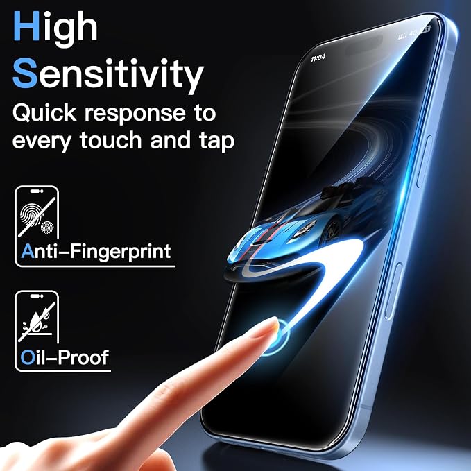 JETech Screen Protector for iPhone 17 6.3-Inch - Image 6