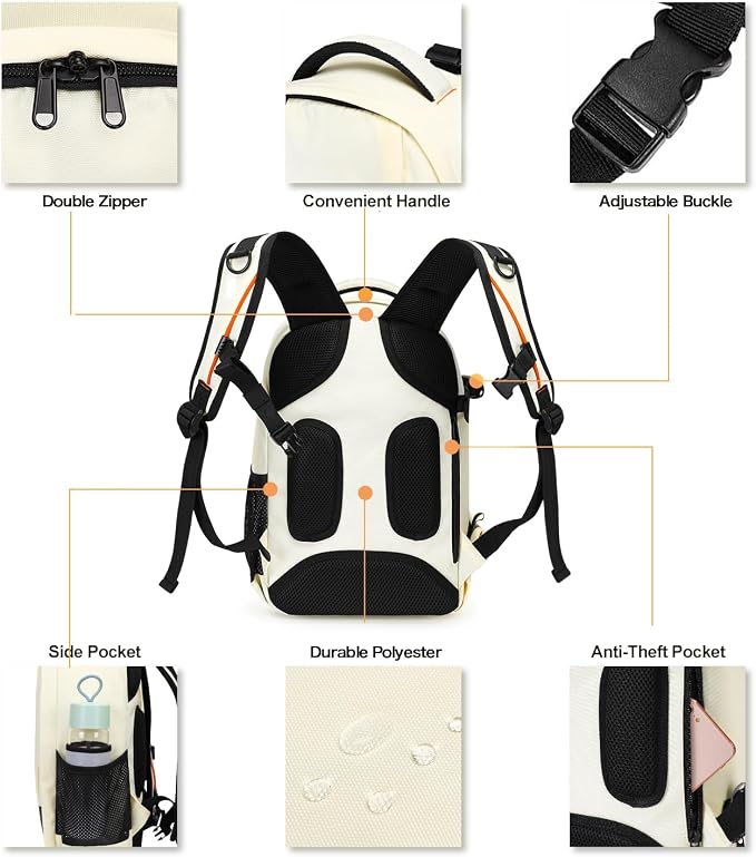 MOSISO Camera Backpack, DSLR/SLR/Mirrorless Photography Backpack Buffer Padded - Image 5