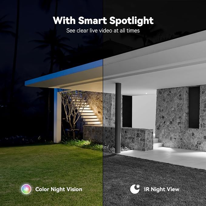 ELYSOO Solar Camera Outdoor Wireless, 2K Color Night Vision, Security Cameras - Image 2