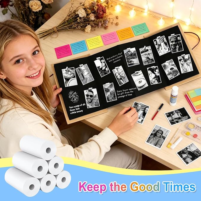18 Rolls Kids Camera Paper Roll Refill Compatible - Image 7