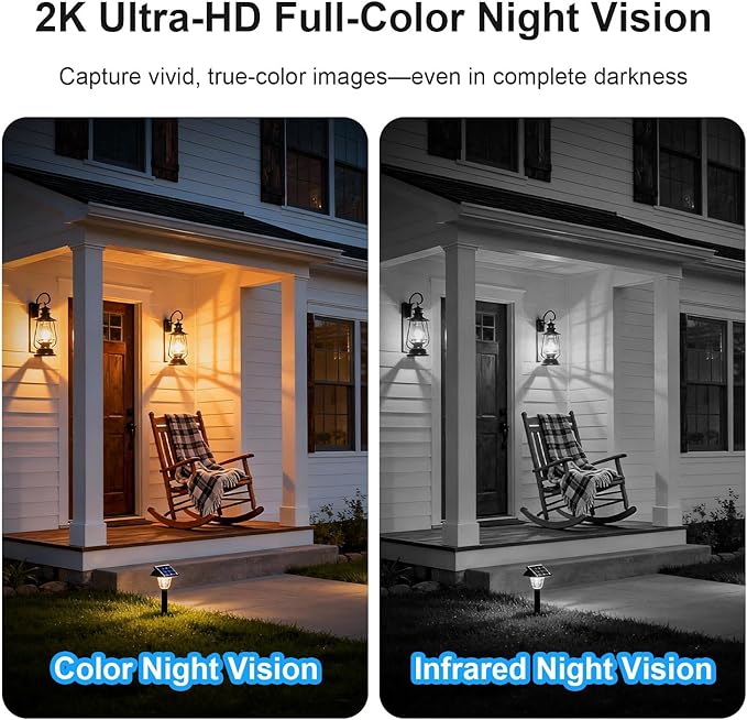 Solar Security Cameras Wireless Outdoor, Free Cloud Storage, WiFi Cameras - Image 4