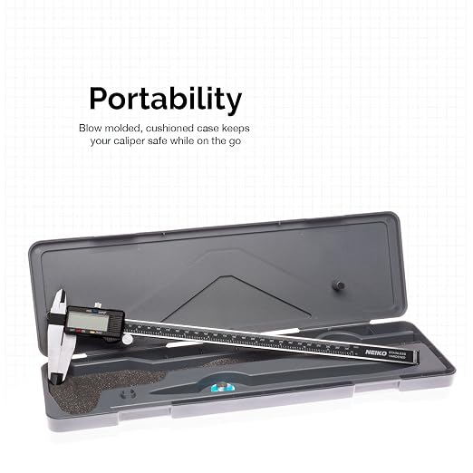 NEIKO 01409A 12” Electronic Digital Caliper | Extra Large Display | 0-12 Inches - Image 6