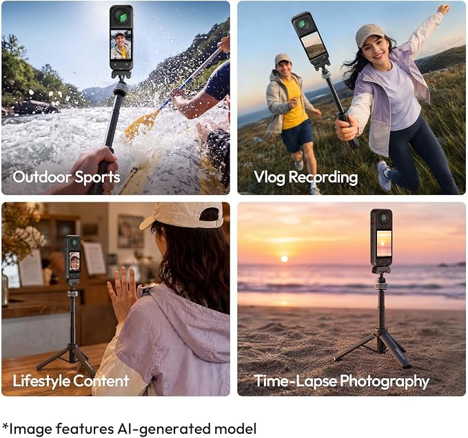 ULANZI MT95 Mini Tripod Selfie Stick Stand - Image 9