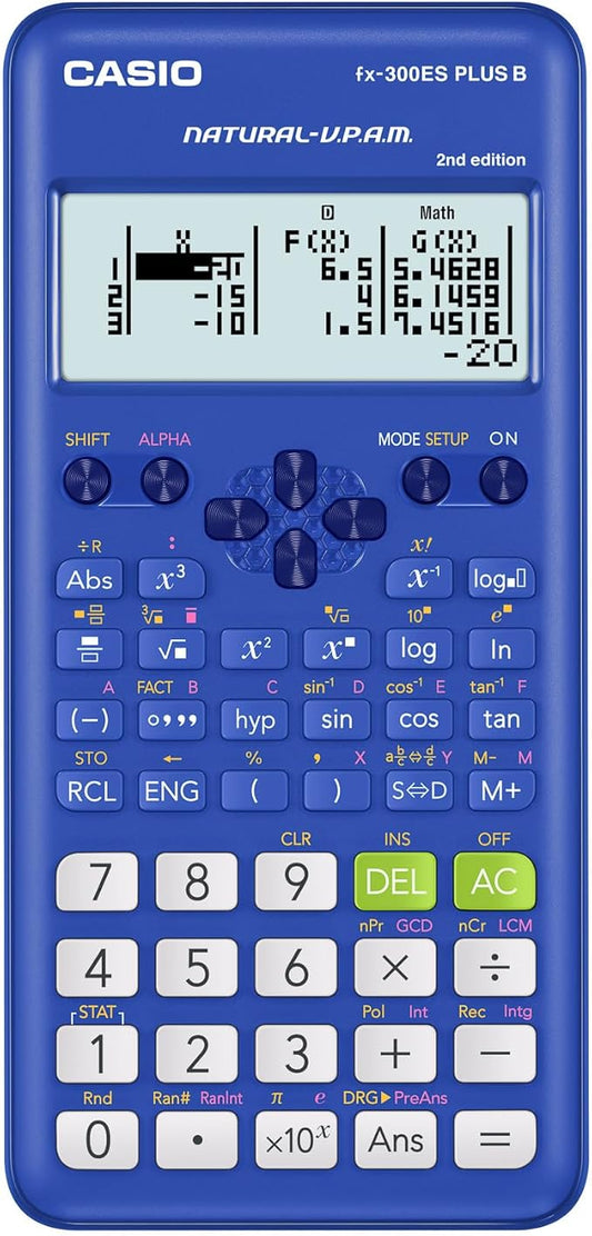 Casio FX-300ESPLSBBUWAIT Scientific Calculator by CasioCalculators