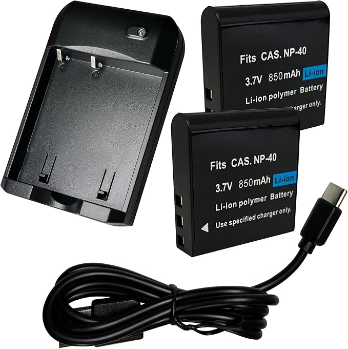 NP-40 Battery Charger, Digital Camera Battery Charger by TaKicola