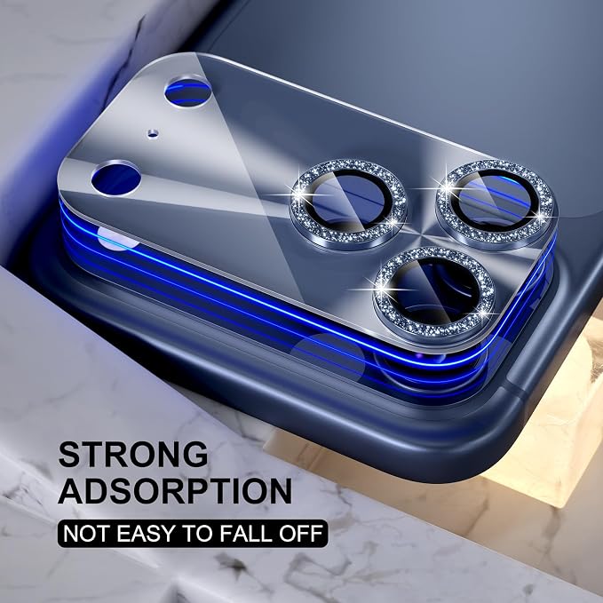 Choiche Compatible for iPhone 17 Pro Camera Lens Protector, Bling Camera Cover - Image 5