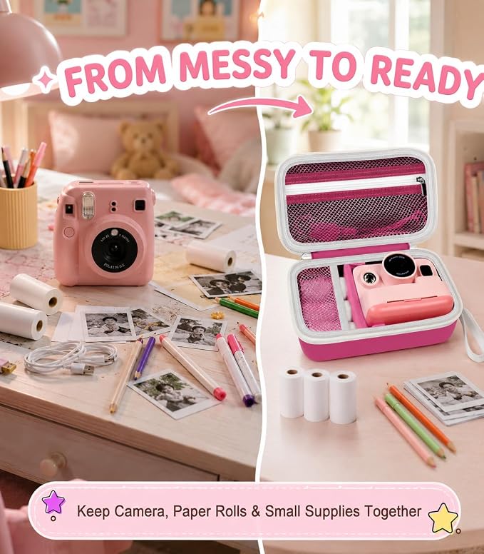 Kids Instant Print Camera Case Compatible - Image 3