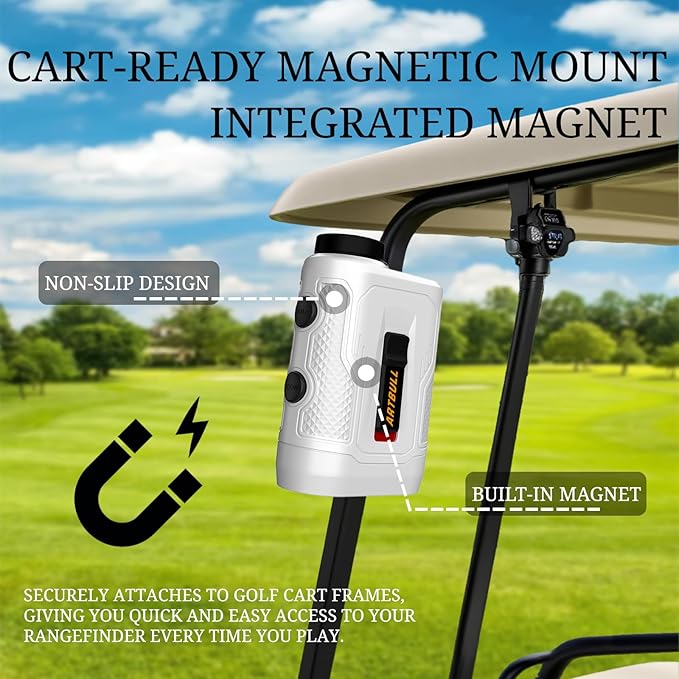 7 in 1 Golf Laser Rangefinder 6X Magnification - Image 3