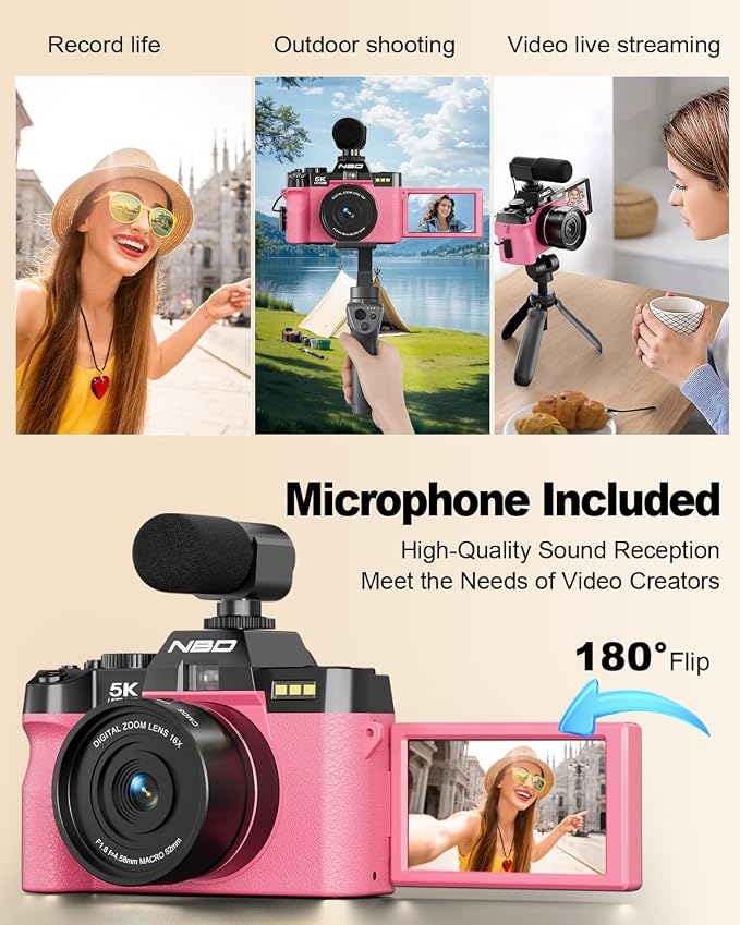NBD 5K Digital Cameras for Photography - Image 4