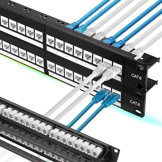 Rapink Patch Panel 48 Port Cat6 by Rapink