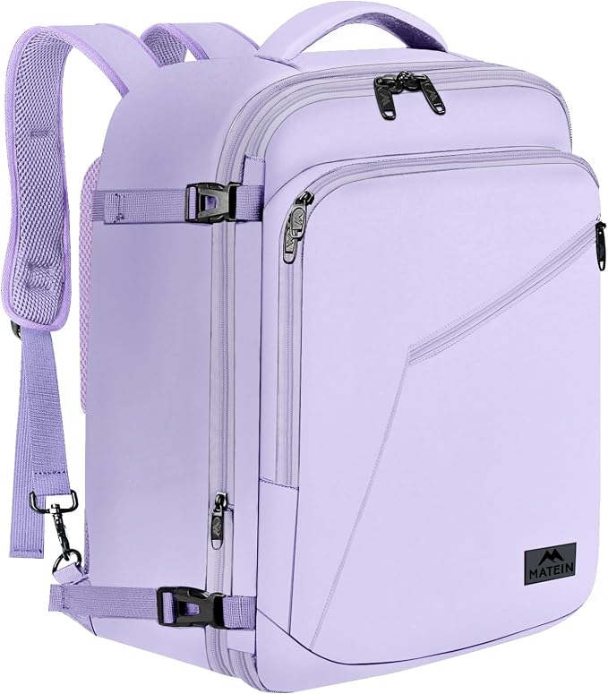 MATEIN Purple Backpack, Extra Large Travel Backpack by MATEIN