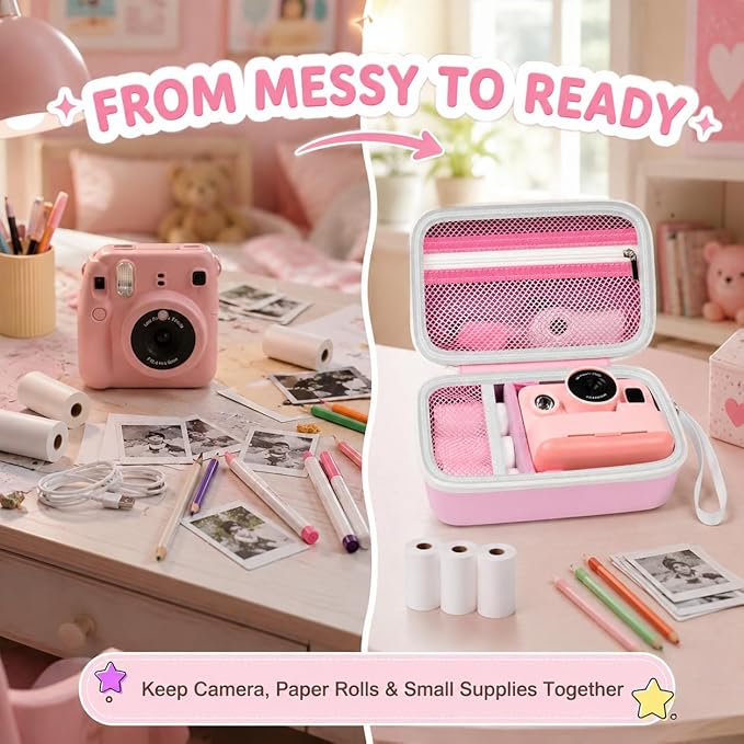 Kids Instant Print Camera Case Compatible - Image 3