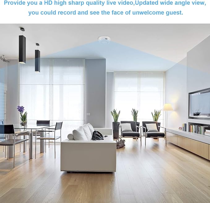 Hidden Camera Smoke Detector Wireless WiFi - Image 4