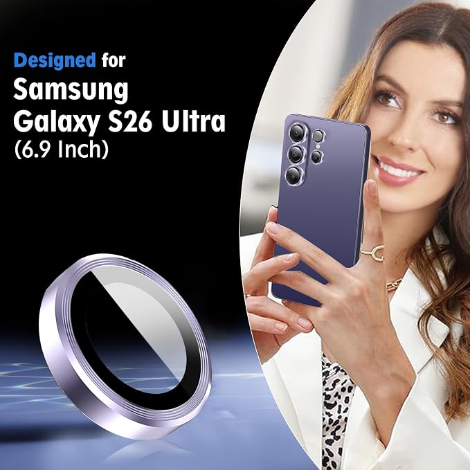 SiHPuoy 2 Sets Camera Lens Protector - Image 2