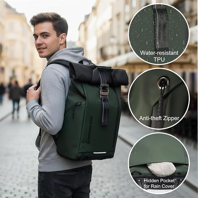 Besnfoto Camera Backpack, Waterproof Travel Camera Bag - Image 3