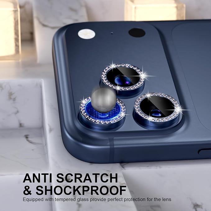 Choiche Compatible for iPhone 17 Pro/iPhone 17 Pro Max Camera Lens Protector - Image 3